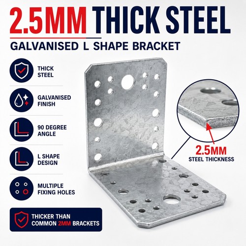 5mm galvanised corner angle - galvanised,