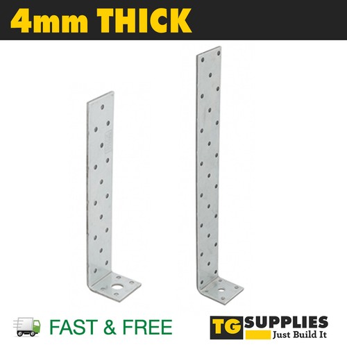 Heavy duty 4mm angle bracket - angle,