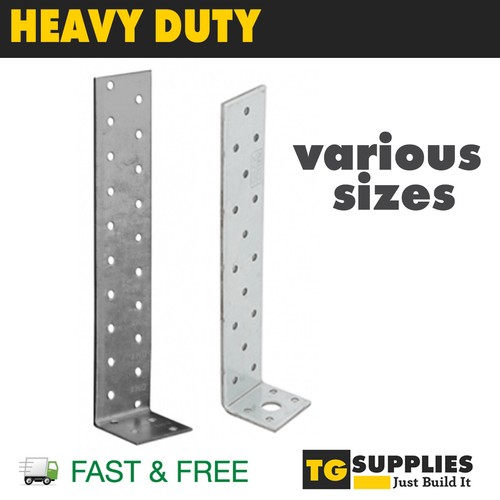 Heavy duty galvanised angle - heavy, l